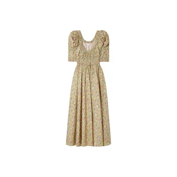 DOEN Short Sleeved Dress Women's Yellow