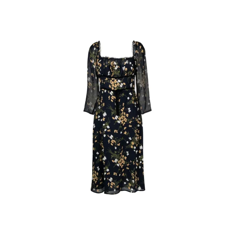 Reformation Long-Sleeved Dresses Women's Black-0