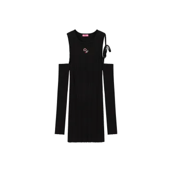 CHUU Long Sleeved Dresses Women's Black