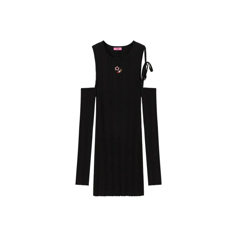 CHUU Long Sleeved Dresses Women's Black-0