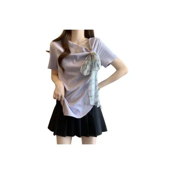 HTHK T Shirts Women's Purple