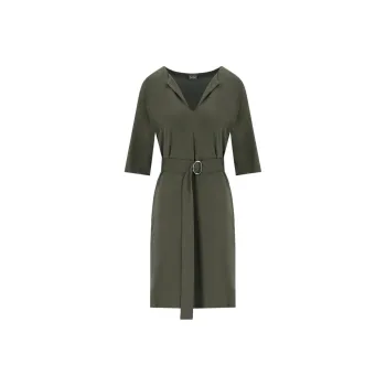MaxMara Short Sleeved Dress Women's Khaki Green