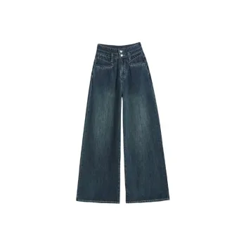 TIBINB Jeans Women's Blue