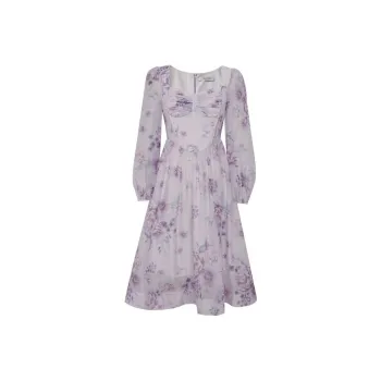 TAMMY TANGS Long Sleeved Dresses Women's Purple