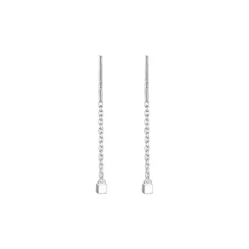 CENTURY&KINDLE S925 Silver Drop Earrings Women's