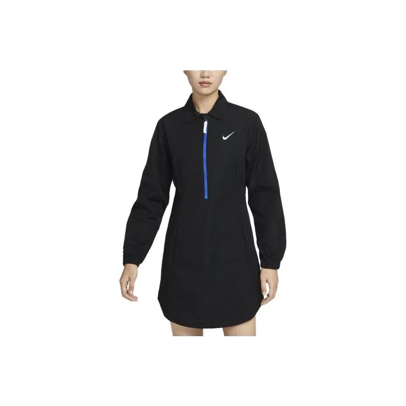 Nike Long Sleeved Dress Women's Black-2