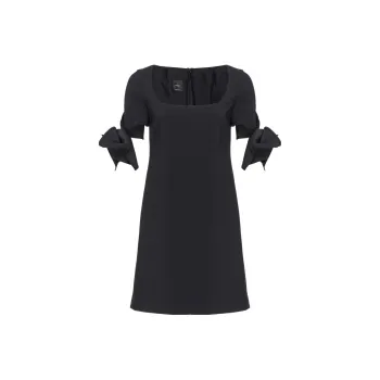 PINKO Bow detailing Square neck Dress
