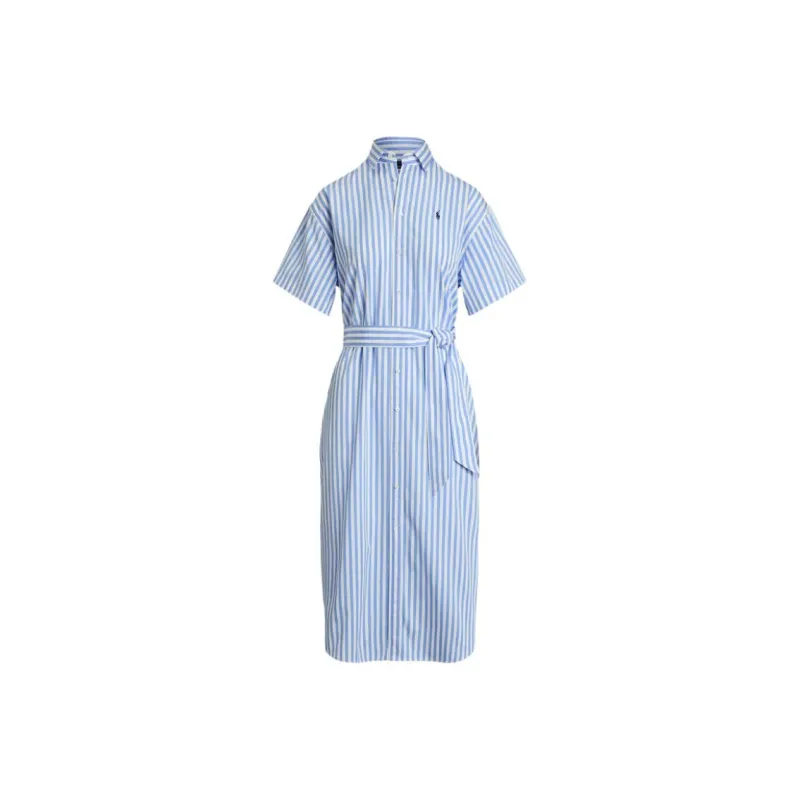 Polo Ralph Lauren Striped Shirt Dress-0