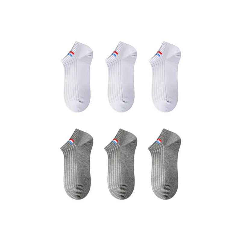 LUYOUYE No Show Socks Men's 6 Pack-20