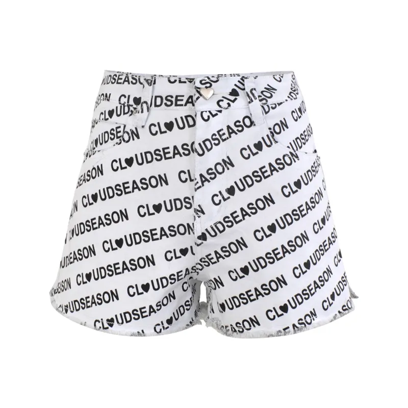 CLOUD SEASON Denim Shorts Women's-0