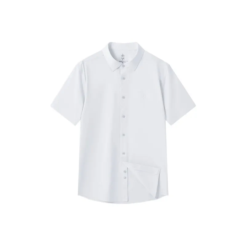 OUDING Shirt Men's European Standard White-0