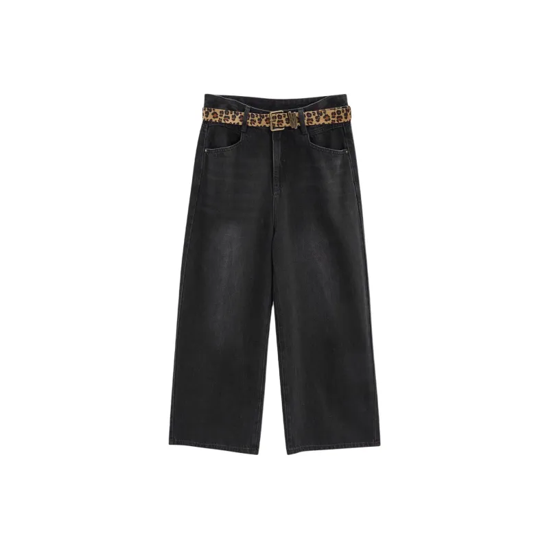 Love to serve Jeans Women's Denim Black-0