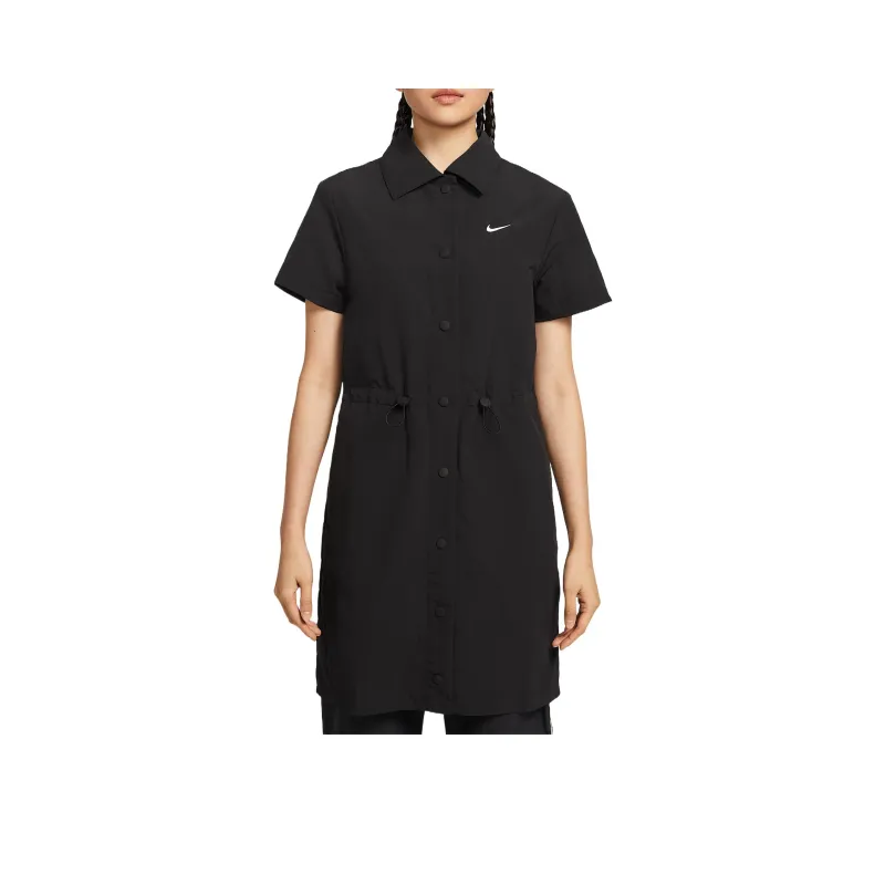 Nike Sportswear Short Sleeved Dress Women's Black-0