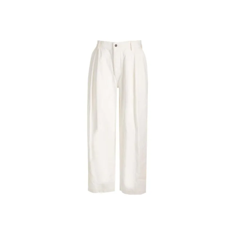 Bottega Veneta Logo Patch Straight Leg Jeans-0