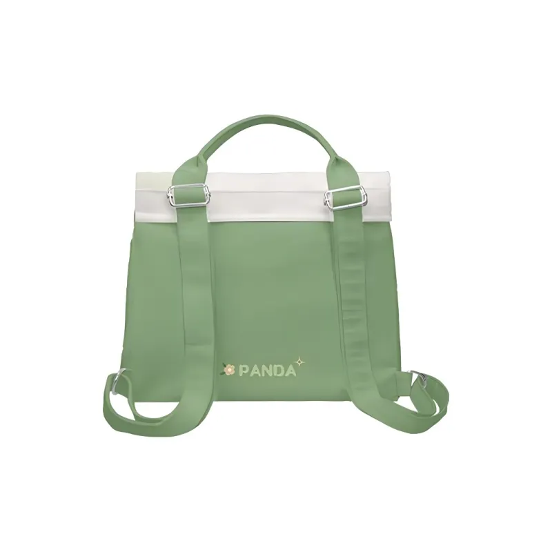 AOSONG Suede Technology Fabric Backpack Regular Unisex Green-1