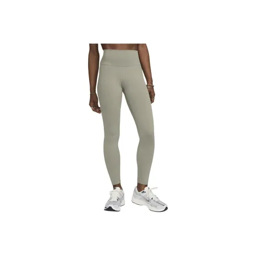 Nike One High-Waisted Full-Length Leggings Leggings Women's Light Army Green