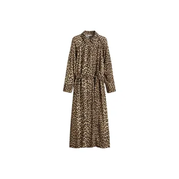 H&M Long Sleeved Dress Women's Light Beige