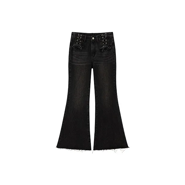 CHUU Jeans Women's Dark Gray-0