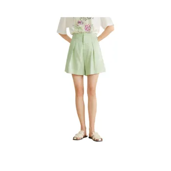 Fragment Casual Shorts Women's Green