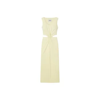 NANUSHKA FW23 LUCCA Sleeveless Dress Women's Luminous Yellow