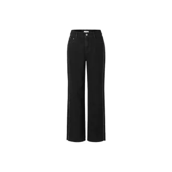 JZ. ANNAKRO Jeans Women's Plain Black