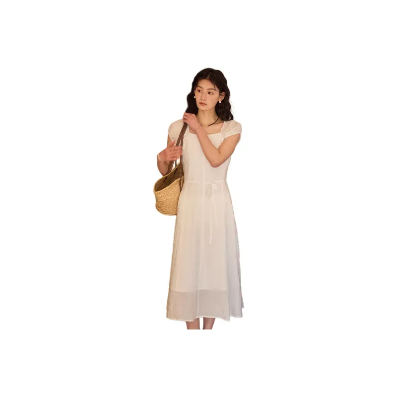 SOLIGHTER Short Sleeved Dress Women's-3