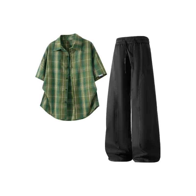 FAKE VINTAGE Shirt Matching Set Unisex-37