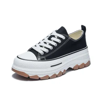 MEXICAN Slip Resistant, Abrasion Resistant, Coverage Height Increasing Low Top Canvas Shoes Women's