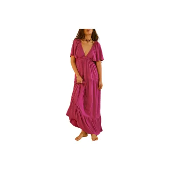 FREE PEOPLE La La Maxi Dress Short-Sleeved Dresses Women's Baton Rouge