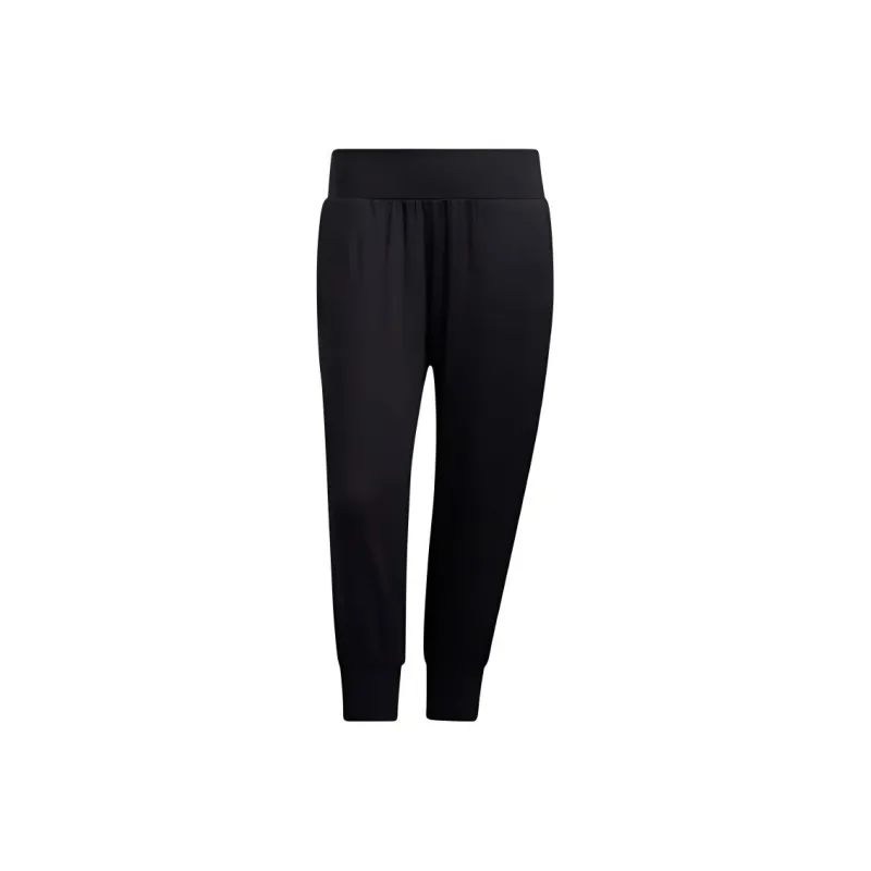 Adidas Knitted Sports Pants Women's Black-0