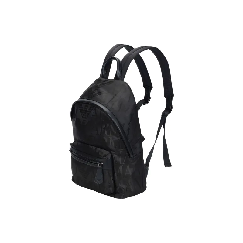 EMPORIO ARMANI Polyester Backpack Men's Black-1