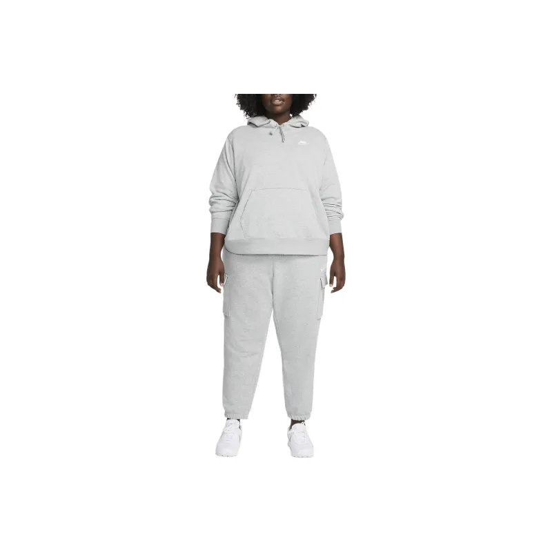 Nike Sportswear Club Knitted Sports Pants Women's Dark Gray-0