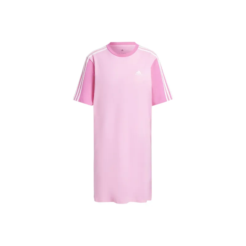 Adidas Short-Sleeved Dresses Women's Pink-0