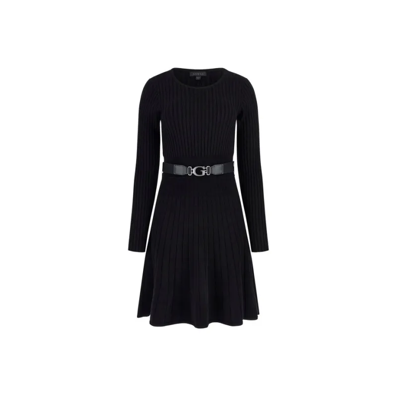 GUESS Long Sleeved Dresses Women's Black-0