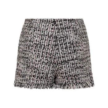 Self-portrait Fringed Boucle Shorts