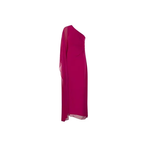 MaxMara Studio Gathered One-Shoulder Dress