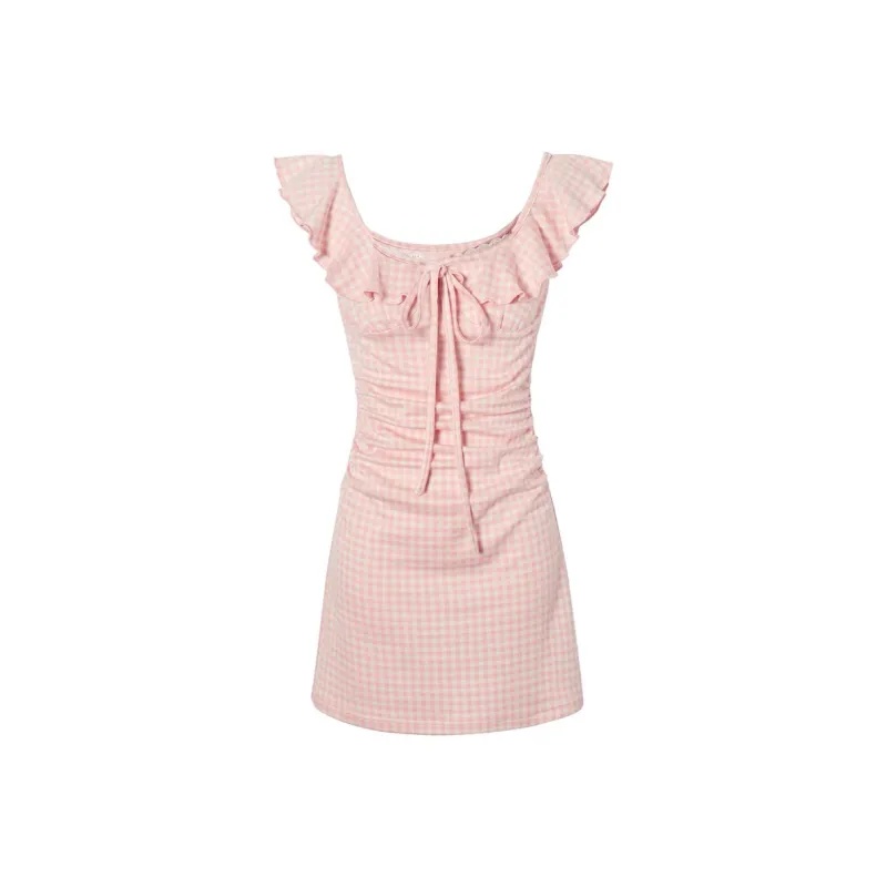 BEAUTIFUL CONFESSION Short Sleeved Dress Women's-0