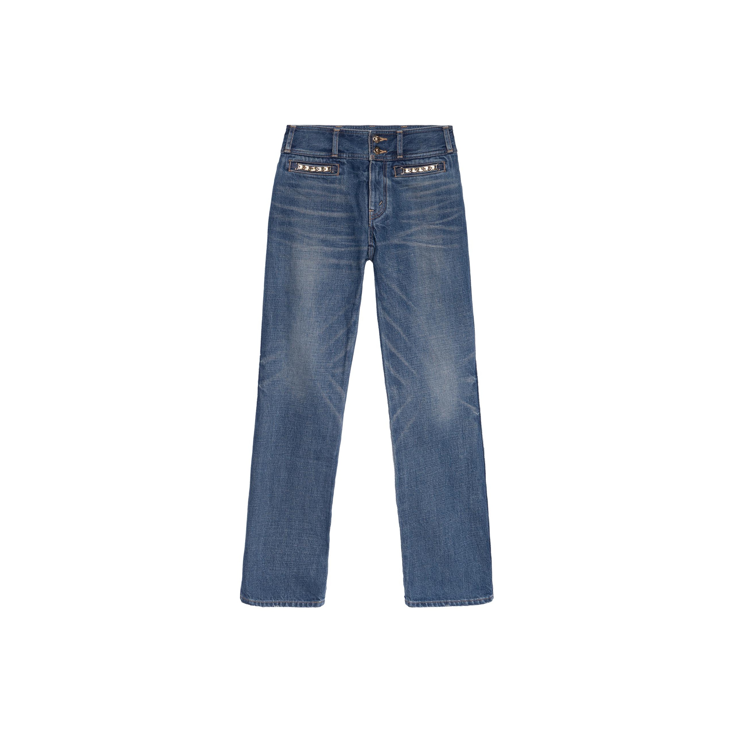 CELINE Jane Flared Jeans - POIZON
