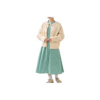 FREAK'S STORE Long Sleeved Dresses Women's Green
