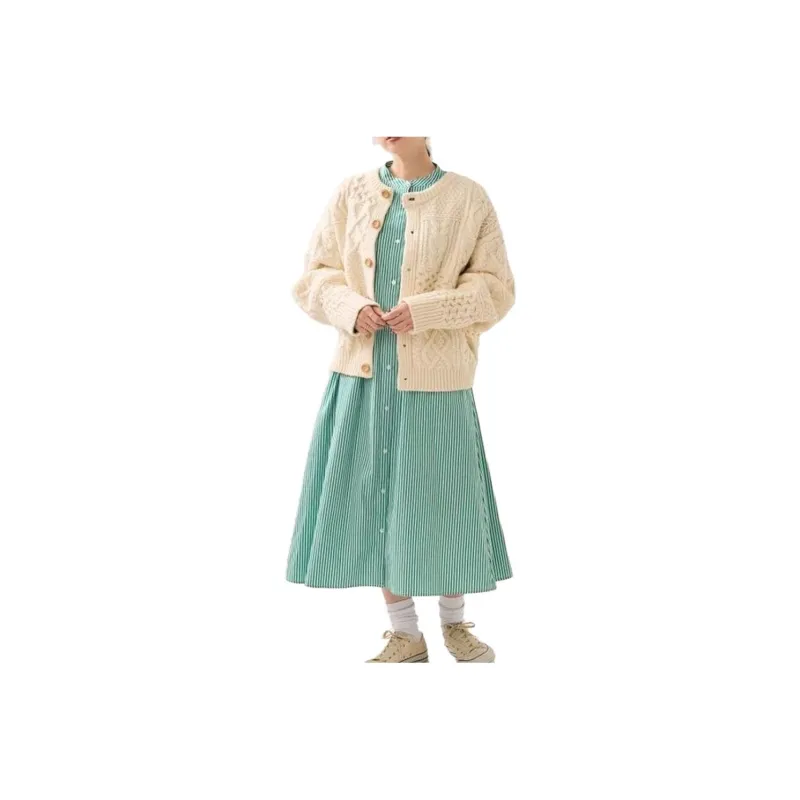 FREAK'S STORE Long Sleeved Dresses Women's Green-0