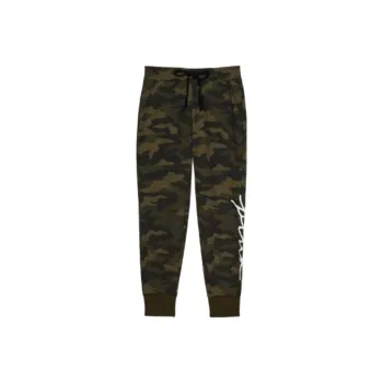 Victoria's Secret PINK Knitted Sports Pants Women's Black Camouflage