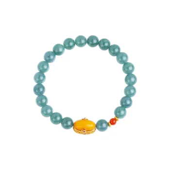 Clear Snow Ice Glutinous Jadeite Bracelets Unisex