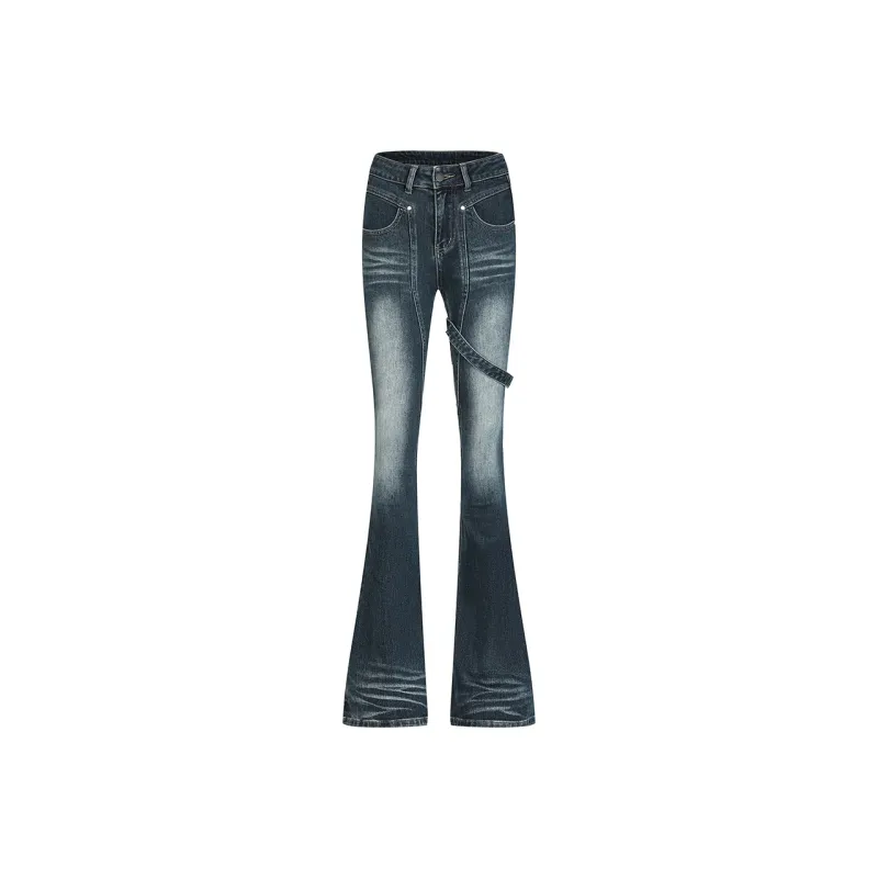 AZEPAM Jeans Women's Blue-0