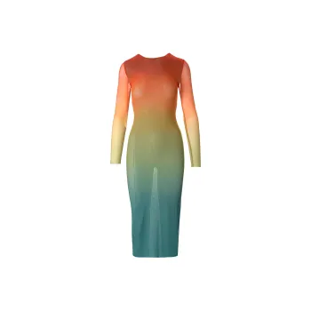 Self portrait Long Sleeved Dresses Women's Multicolor