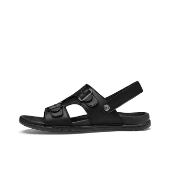 Abango Beach Sandals Men Black