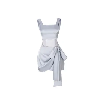 JOSR Slip Dresses Women's Silver