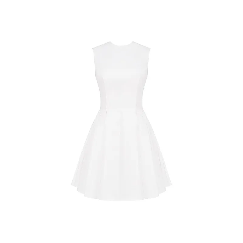 HOUSE OF CB CLARETTA Sleeveless Dress Women's White/White-0