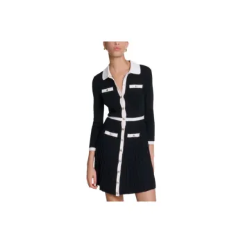 Maje Knitted Mini Dress