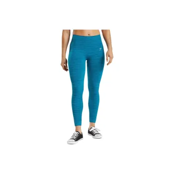 GYMSHARK ADAPT MARL Leggings Women's Atlantic Blue