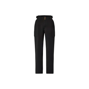 LOUIS VUITTON Cargo Pants Women's Black